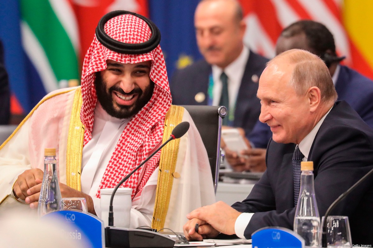 فلاديمير بوتين ومحمد بن سلمان