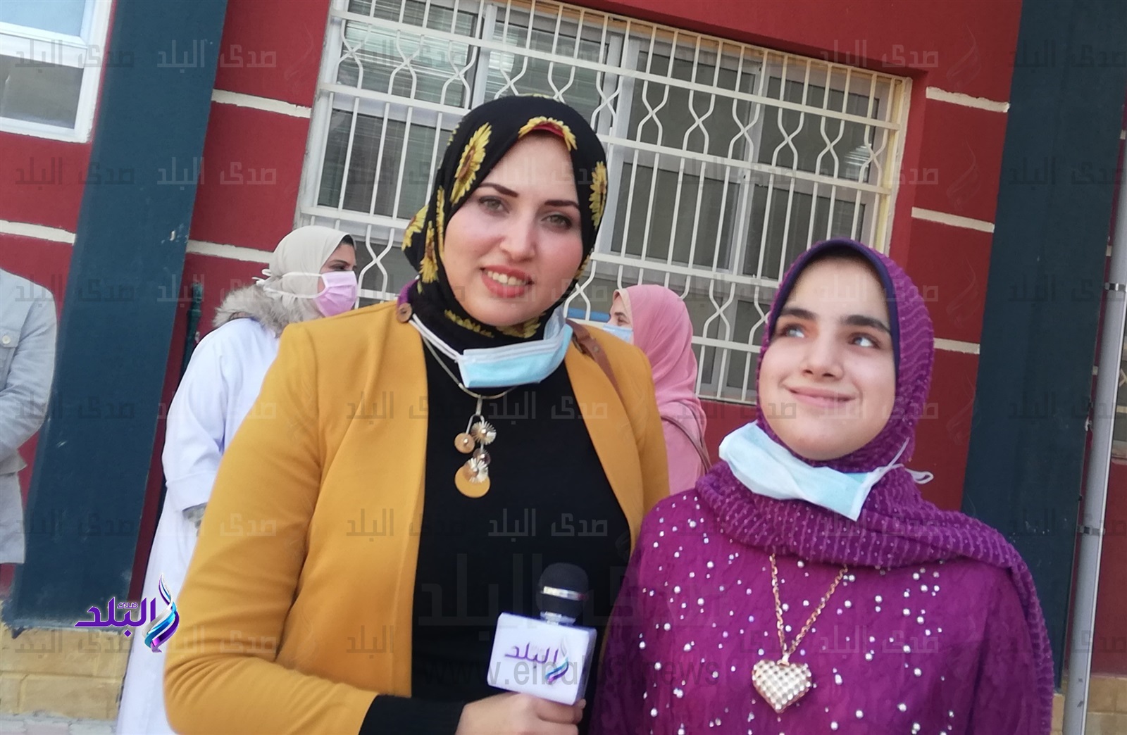 هاجر مع مراسلة صدى البلد