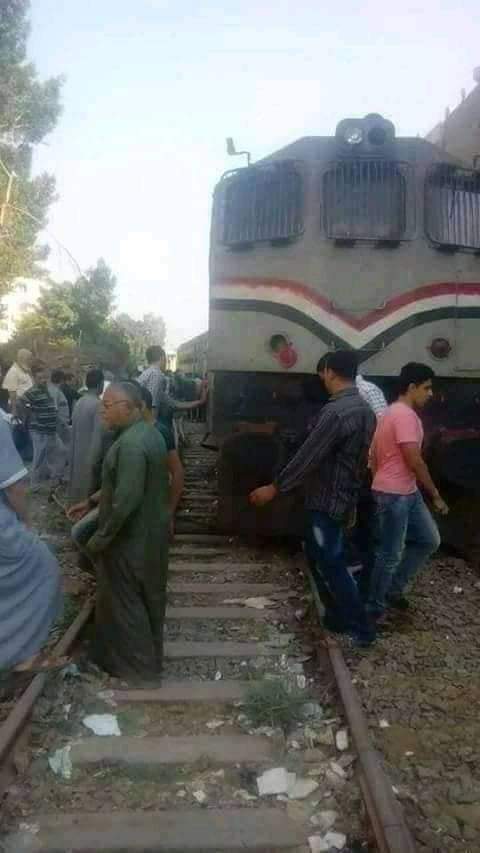 مصرع شاب إثر اصطدام سيارة بقطار بمدينة رشيد