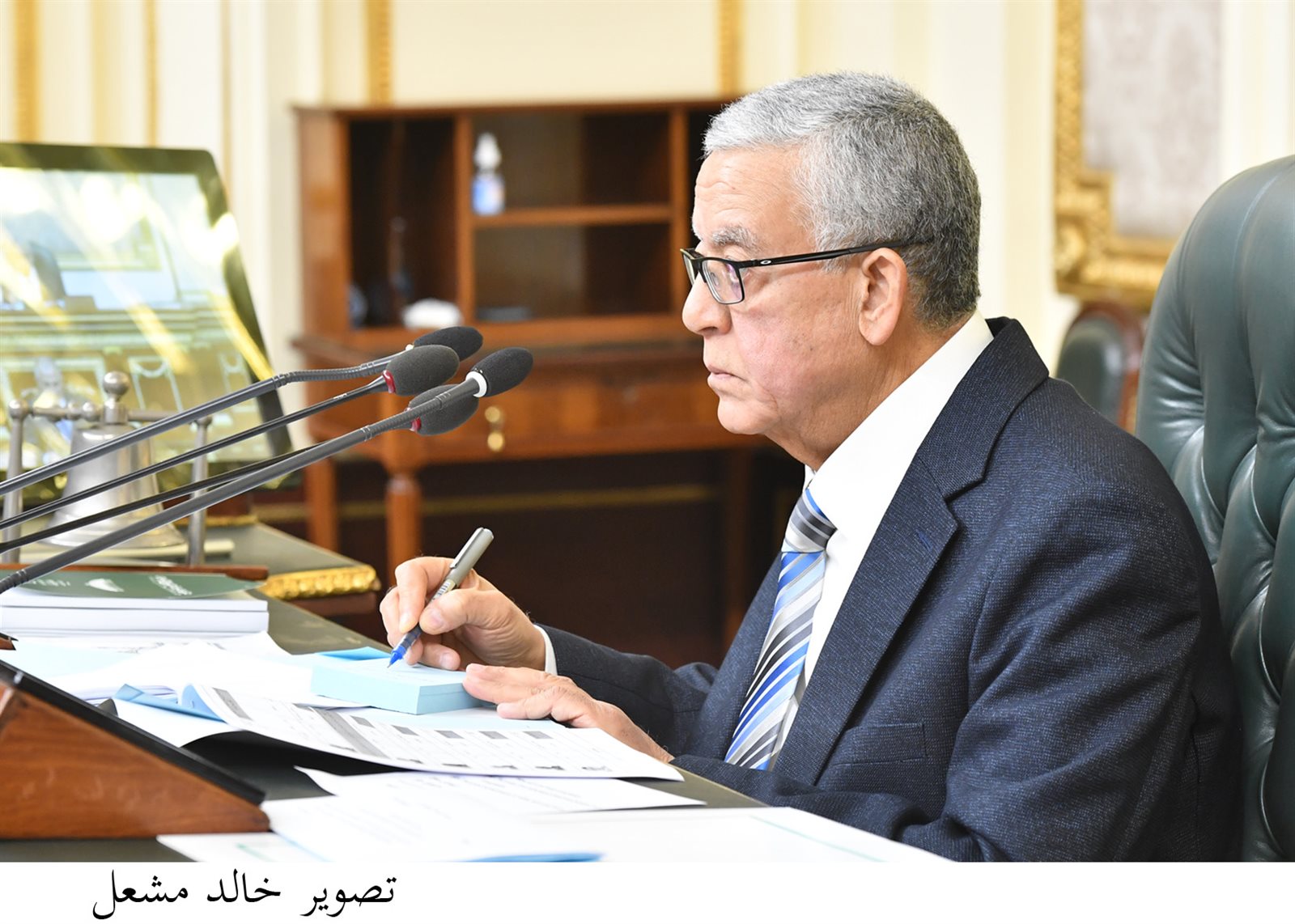 المستشار حنفي جبالي رئيس مجلس النواب