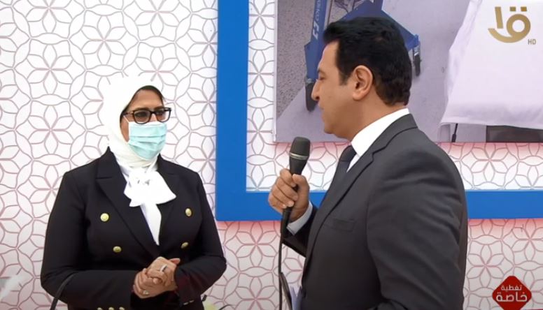 وزيرة الصحة ، الدكتورة هالة زايد