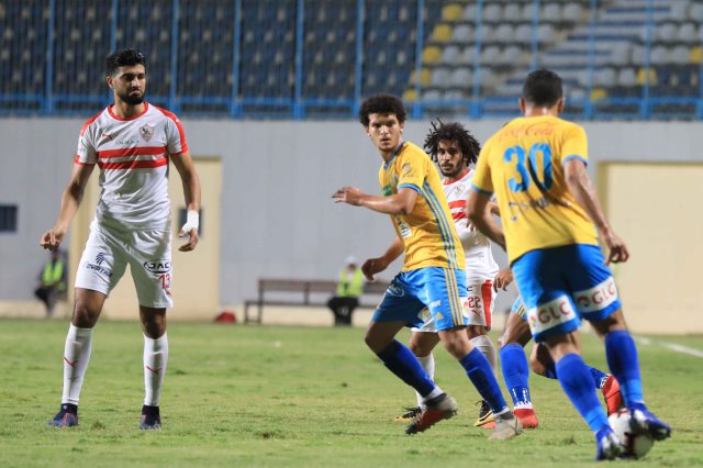 الزمالك ضد الإسماعيلي