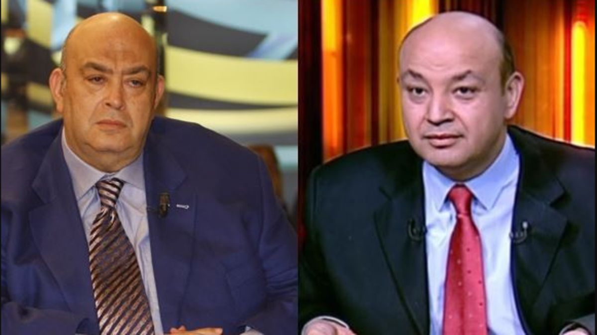 عماد الدين أديب وعمرو اديب