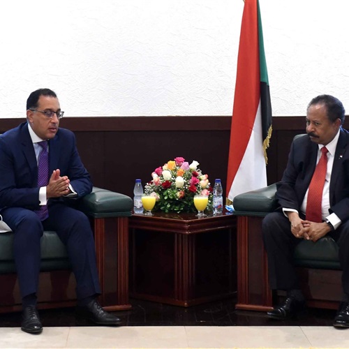 رئيس الوزراء ونظيره السوداني