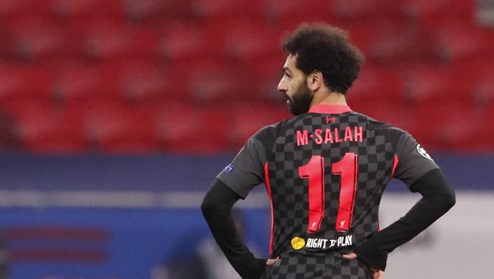محمد صلاح لاعب فريق ليفربول