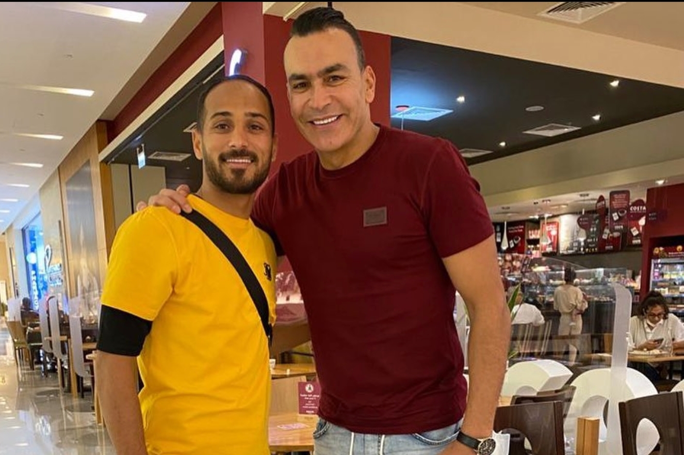 عصام الحضري ووليد سليمان 