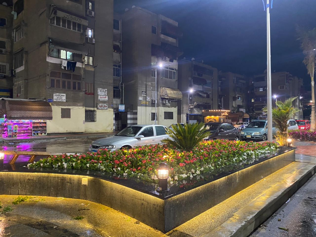 رصف وتطوير شارع عبد الرحمن شكرى ومنطقة ٥٨ عمارة ببورسعيد
