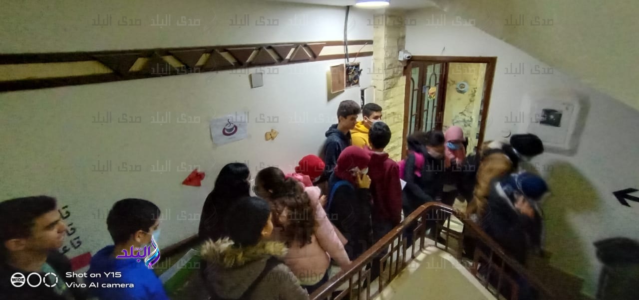 لحظة ضبط سنتر تعليمي شهير بمدينة نصر وصرف الطلاب
