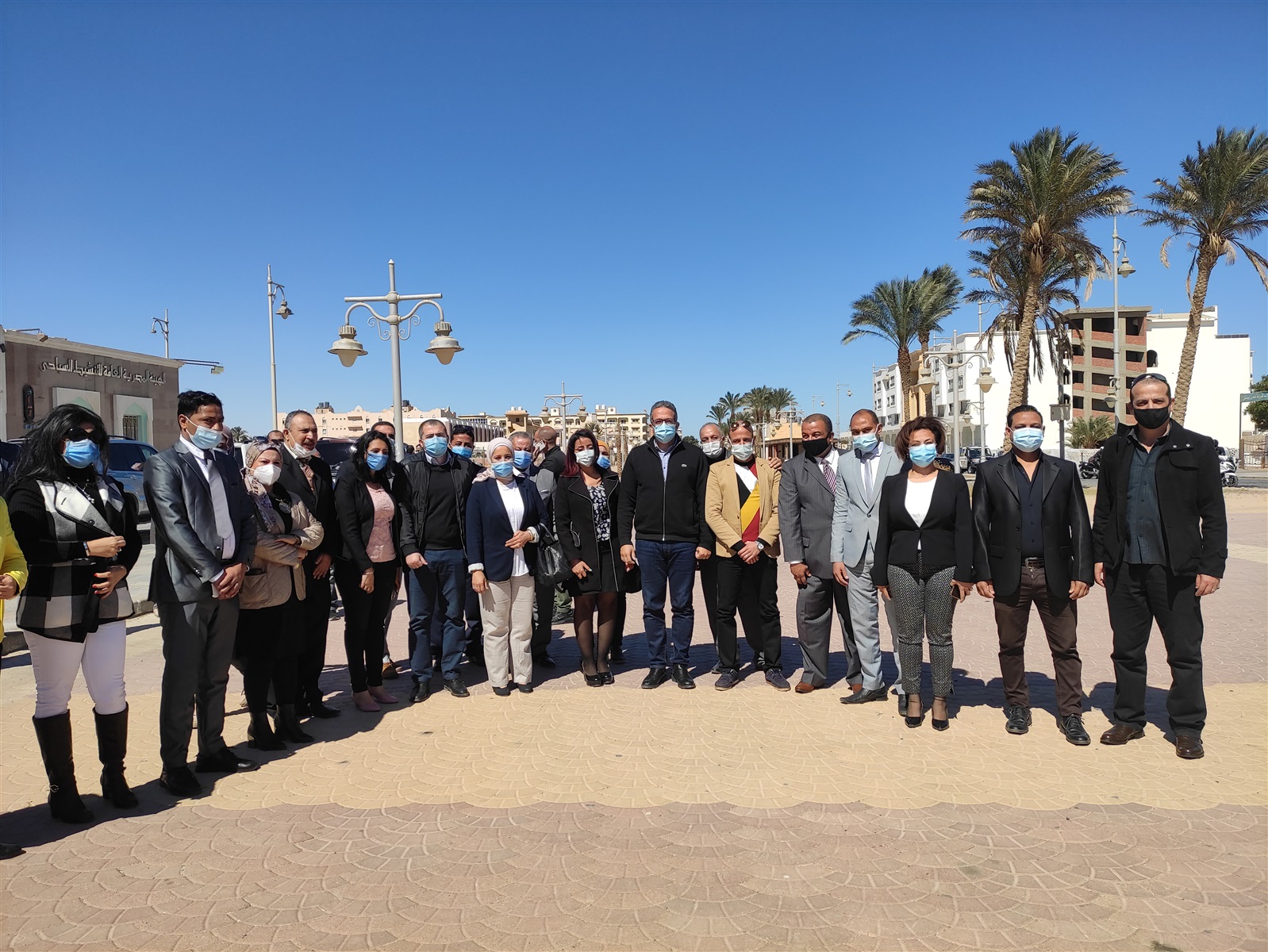 جولة وزير السياحة بالغردقة 