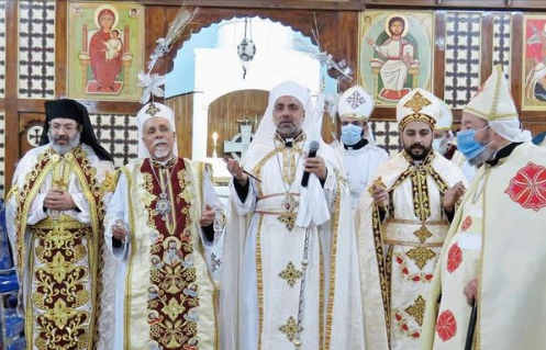 إيبارشية طيبة للأقباط الكاثوليك تحتفل بالسيامة الكهنوتية