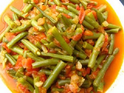 طريقة عمل فاصوليا بالزيت