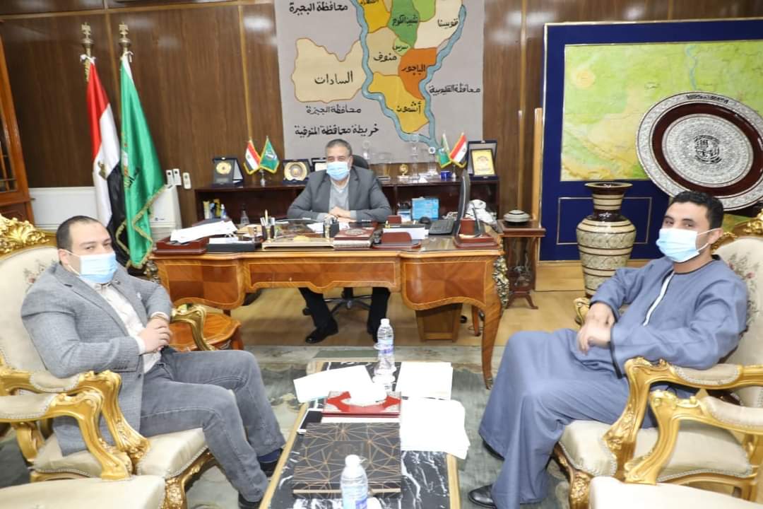 اجتماع محافظ المنوفية 
