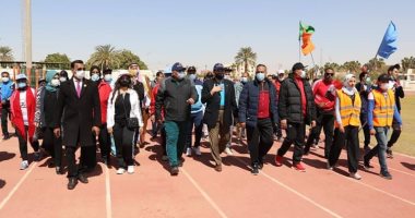 محافظ الوادي الجديد يشهد انطلاق مهرجان الرياضة