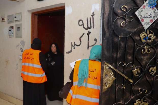  14 ألف حملة طرق أبواب في الأسمرات للتوعية بالادمان