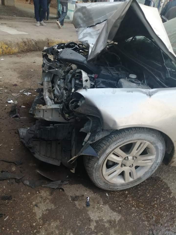 حادث تصادم في المنوفية