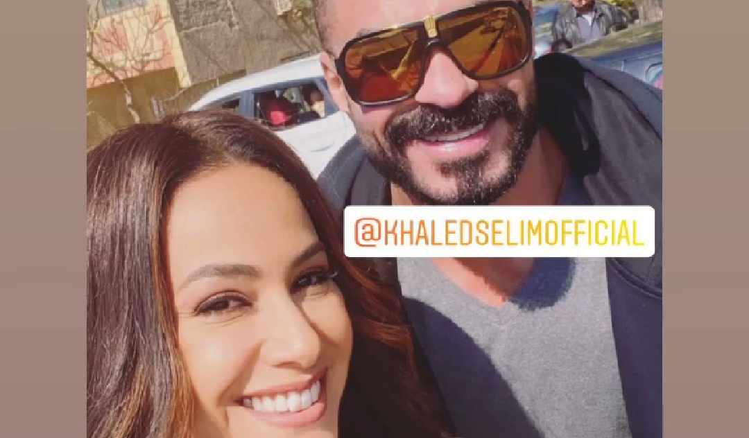 هند صبري و خالد سليم