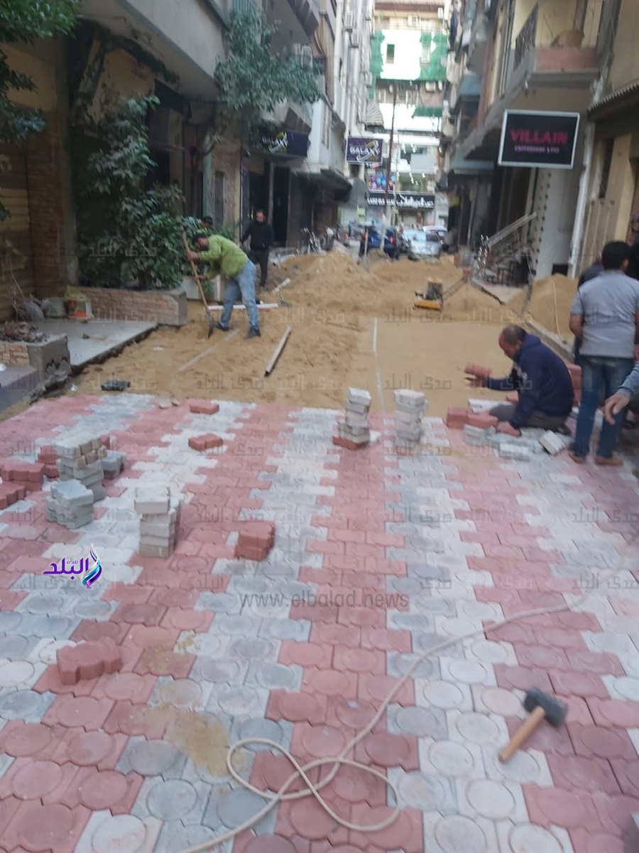 تركيب بلاط انترلوك