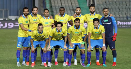 لاعبي النادي الإسماعيلي