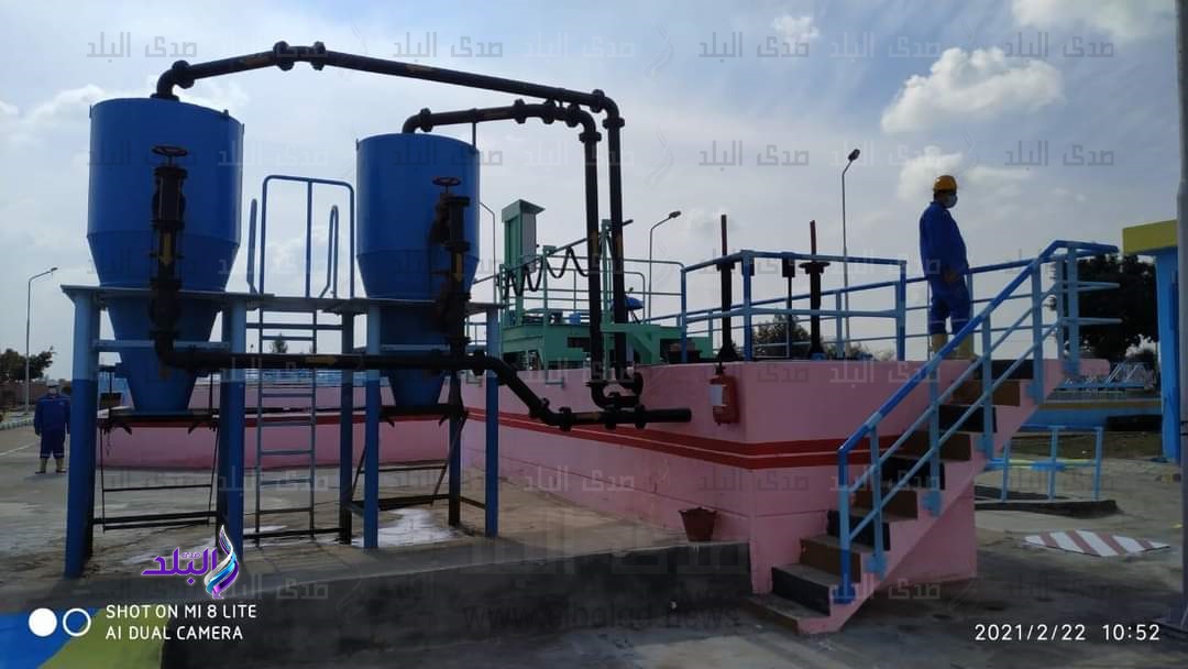 محطة معالجة صرف صحي محلة دمنة