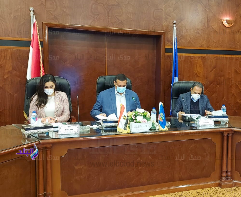  اللواء هشام آمنه محافظ البحيرة