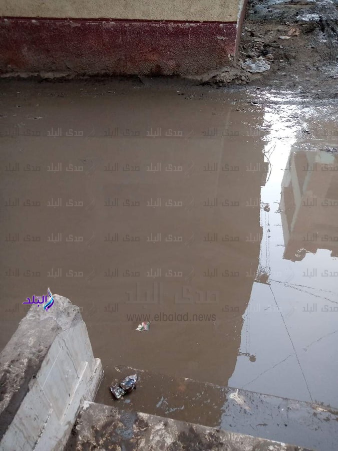تراكم مياه الامطار
