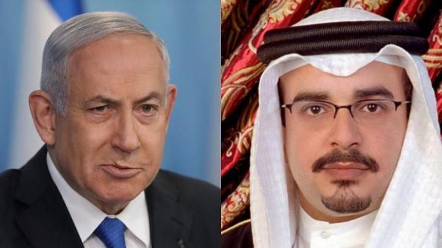 نتنياهو وولي عهد البحرين