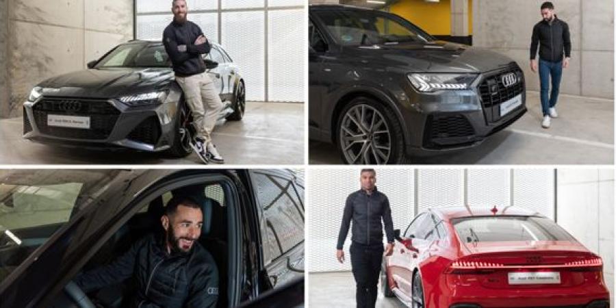 سيارات لاعبي ريال مدريد الجديدة من اودي 