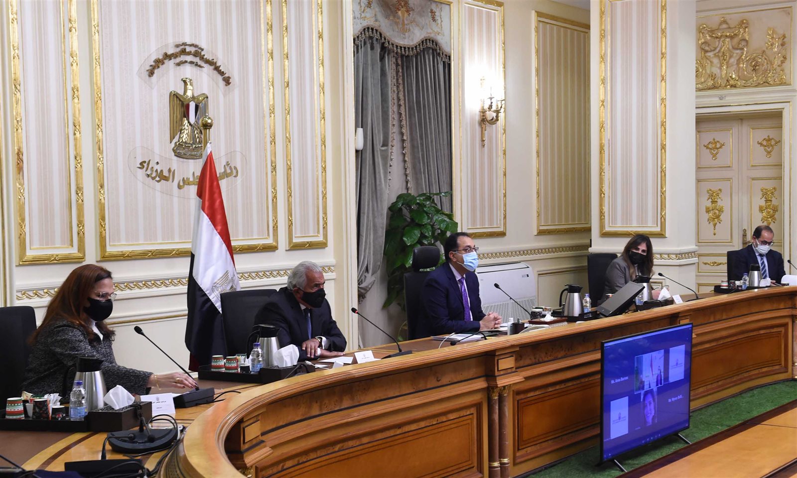 لقاء أعضاء غرفة التجارة الأمريكية