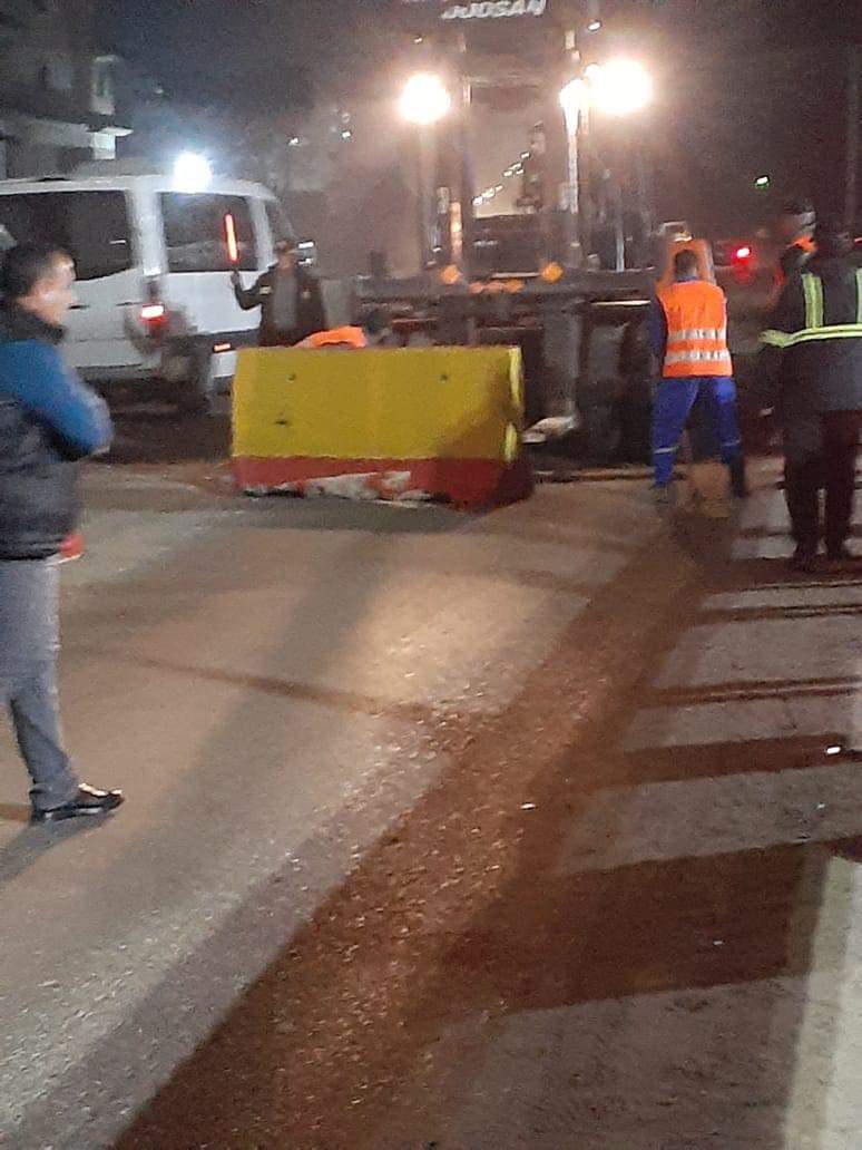 رفع الحواجز المقامة على طريق مصر اسكندرية الزراعي بقليوب