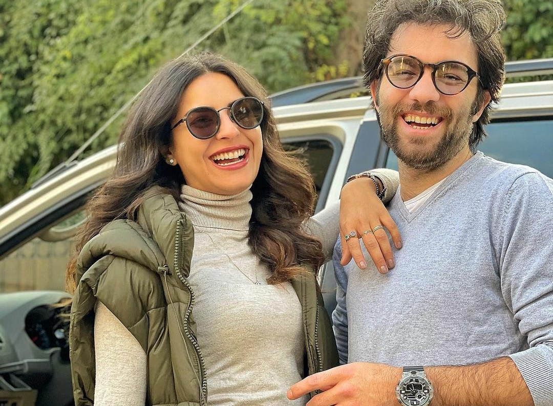 ريهام ايمن وشريف رمزي