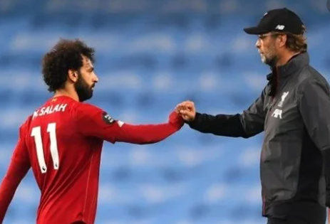 يورجن كلوب ومحمد صلاح