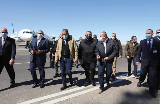 وزيرا الطيران والسياحة