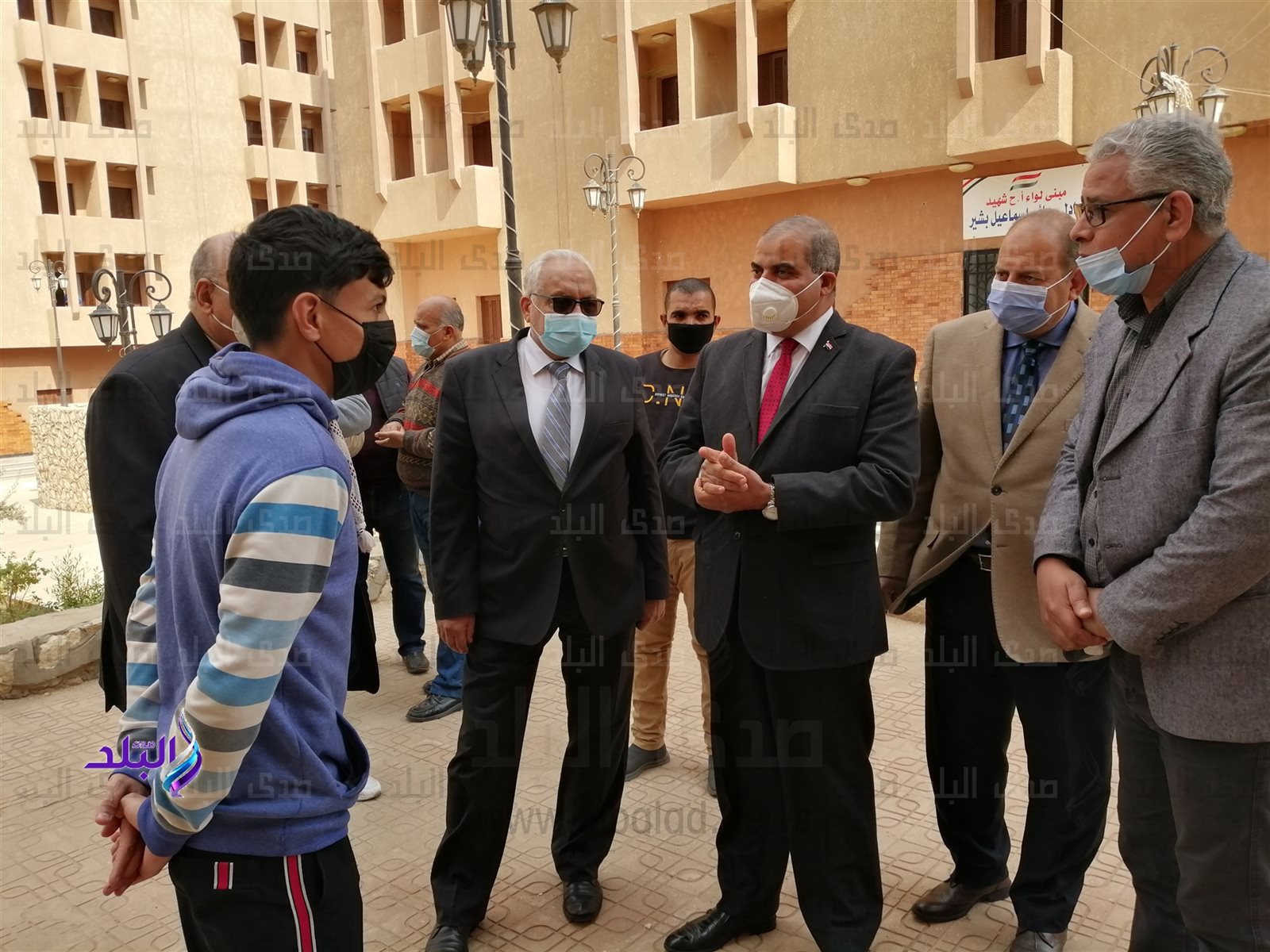 رئيس جامعة الأزهر في المدينة الجامعية 