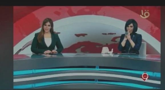 مذيعة التليفزيون المصري 