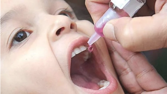  حملة تطعيم شلل الأطفال