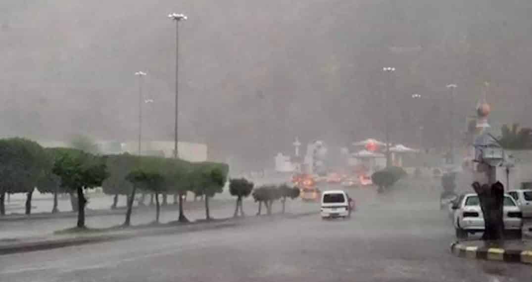طقس بارد في السعودية