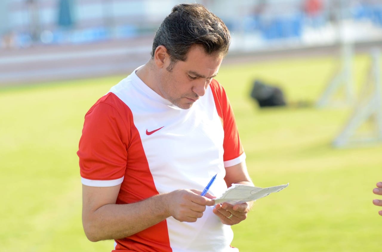 خالد جلال مدرب البنك الأهلي