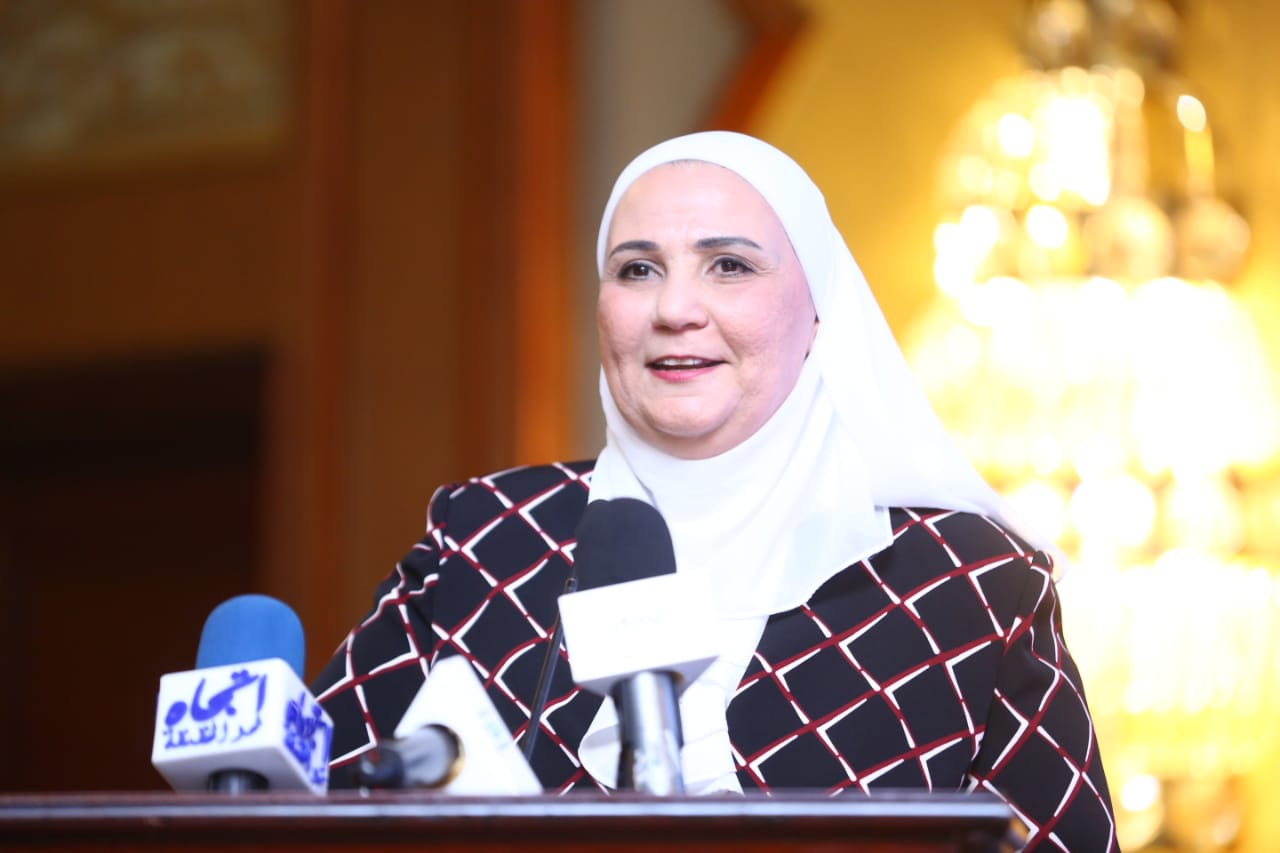 نيفين القباج وزيرة التضامن الاجتماعي 