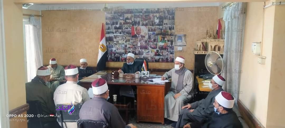  الشيخ محمد عبد الفتاح سلامه وكيل وزارة الأوقاف بدمياط