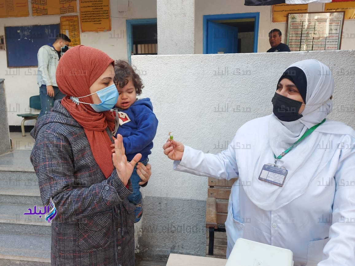 حملة التطعيم ضد شلل الأطفال