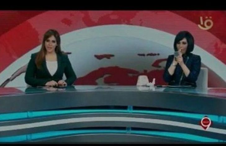 مذيعة التليفزيون المصري