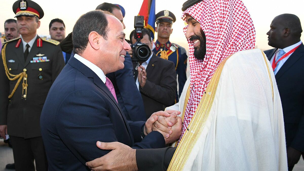 الرئيس عبد الفتاح السيسي/ ولي العهد السعودي