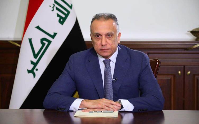 رئيس الوزراء العراقي مصطفى الكاظمي،
