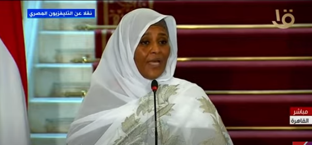 وزيرة الخارجية السودانية 