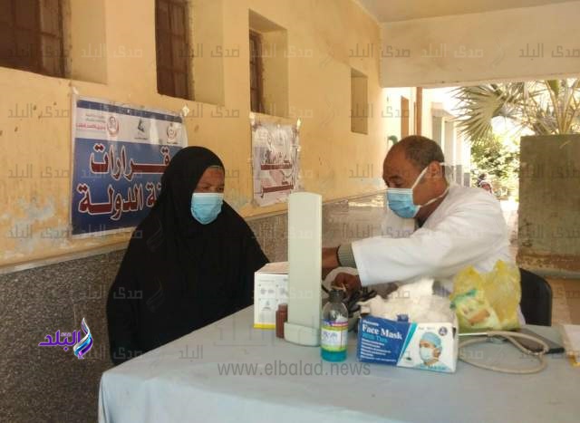 قافلة طبية بقرية البحرى
