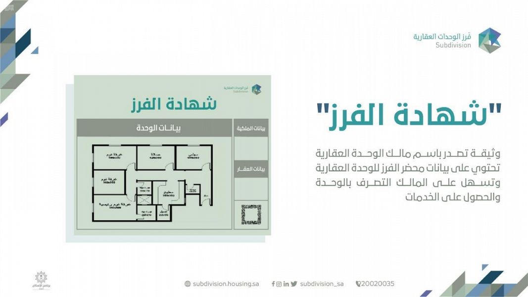 فرز الوحدات العقارية