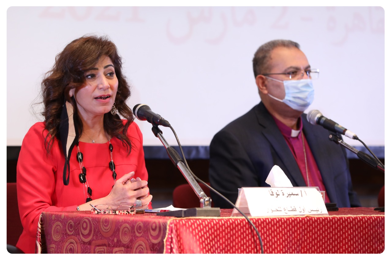 الدكتور القس إندريه زكي رئيس الطائفة الإنجيلية في مصر