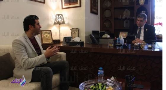 معتز الخصوصى فى حواره مع الدكتور أشرف حاتم رئيس صحة البرلمان