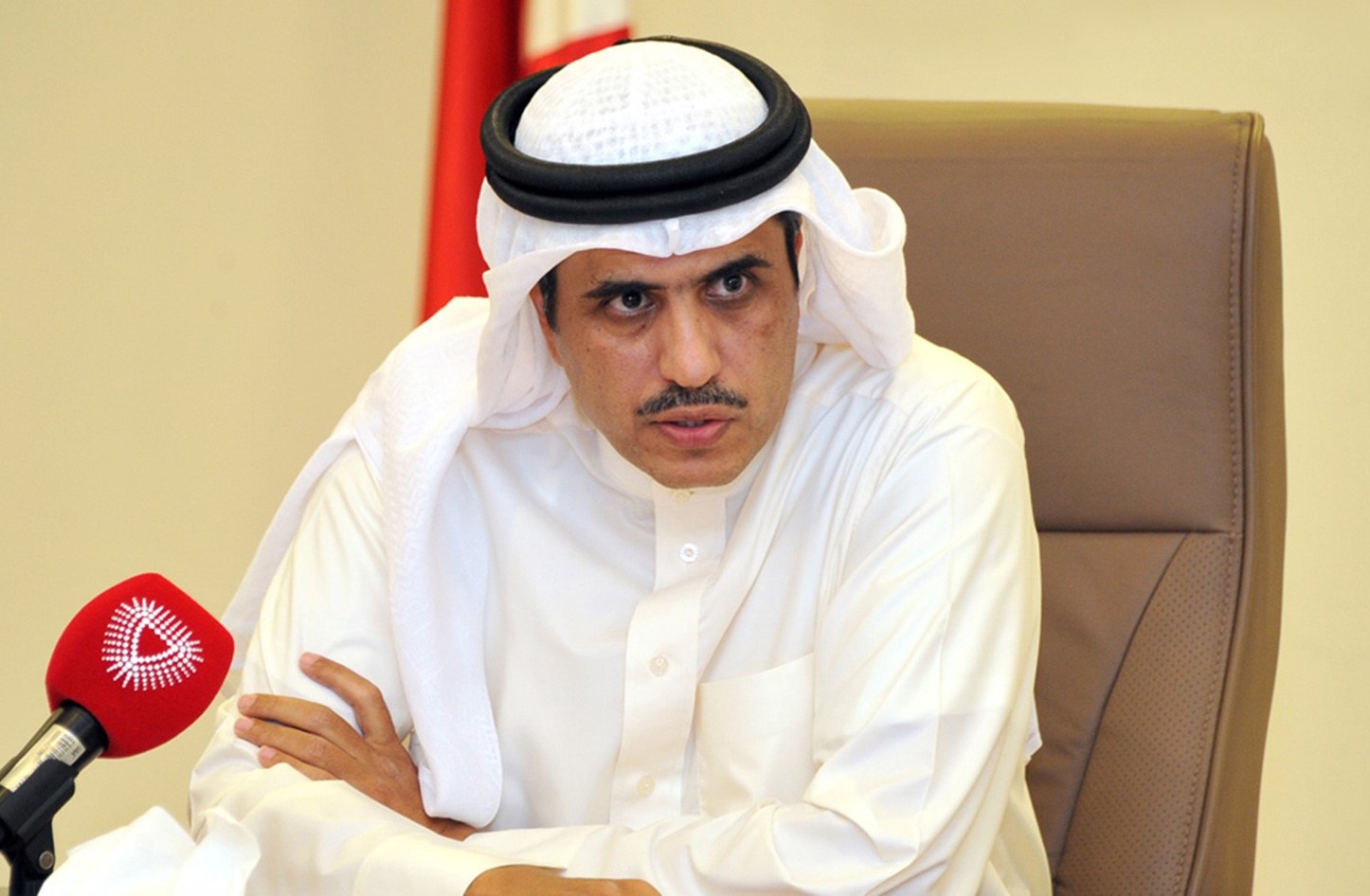 علي بن محمد الرميحي وزير شئون الإعلام البحريني 