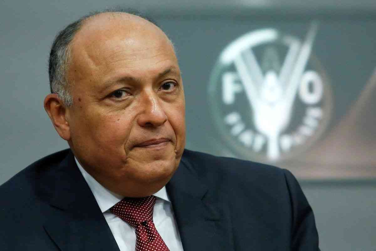 وزير الخارجية سامح شكري 